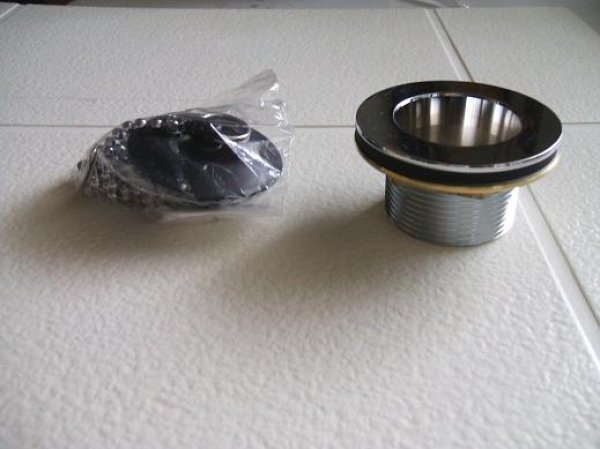 画像1: FHY47C　-コマツ化成ユニットバス　浴槽排水金具、ゴム栓　東陽金属製　 (1)