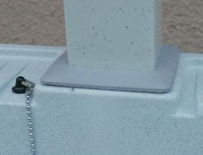 画像2: 511-711【株式会社カクダイ】 水栓柱パン用台座