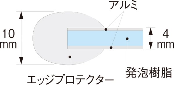 画像4: ENILNO エニルノ 風呂ふた ON84033ECO-CLEAN | 1400シエル 2枚組 イージークリン (4)