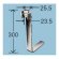 画像2: TZ15L　台所用2穴タイプ湯水混合栓用締付工具【TOTO】 (2)