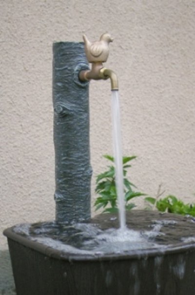 画像1: 624-910【株式会社カクダイ】 水栓柱パン(丸型)