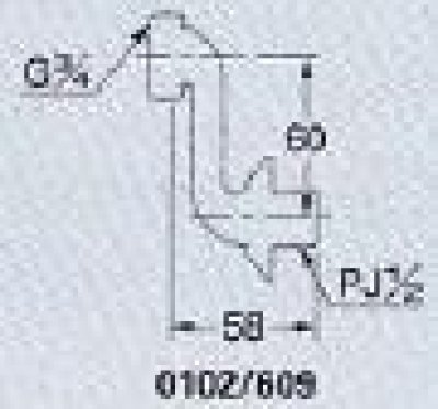 画像1: 0102/609 クランク609 【株式会社カクダイ】　　