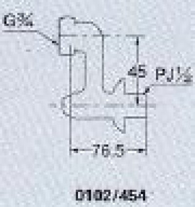 画像1: 0102/454 　クランク454　【株式会社カクダイ】