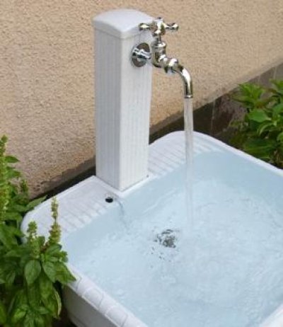 画像1: 624-920【株式会社カクダイ】 水栓柱パン(ミカゲ)