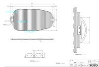 画像1: PCS1690#N11⇒PCS1690N#NW1,TOTO】 ふろふた いものホーローバス用 1枚 1530×830mm