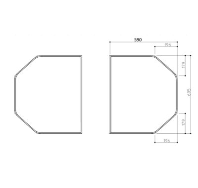 画像1: ENI84107　1200トラツク浴槽用断熱風呂蓋 イージークリン　エニルノ (1)