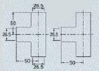 画像1: 571-714   四方接手 【株式会社カクダイ】