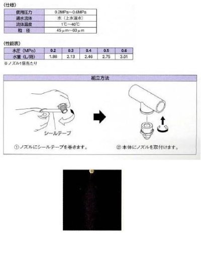 画像3: 576-121(13)  噴霧ノズル 【株式会社カクダイ】