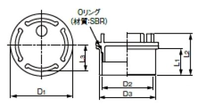 画像2: 耐火DV継手 FS ねじ式掃除口 ＜FSCO＞[積水化学工業] (2)