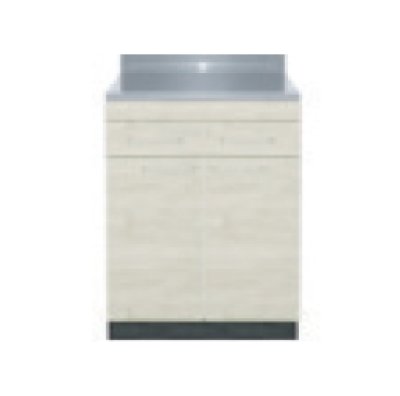 画像1: CXO600T　コンパクトキッチン　調理台　奥行60cm　800×600×850/40mm　大ゴミ付 (1)