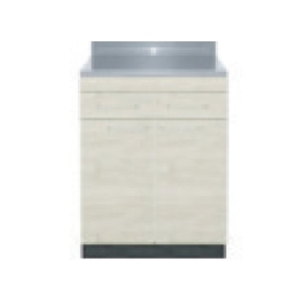 画像1: CXO600T　コンパクトキッチン　調理台　奥行60cm　800×600×850/40mm　大ゴミ付 (1)