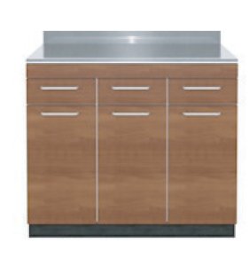 画像1: CXO900T　コンパクトキッチン　調理台　奥行60cm　900×600×850/40mm　大ゴミ付 (1)