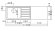 画像2: BKLG1700NG　ジョイントキッチン　Bシリーズ　奥行55cm　ホワイト　1700×550×800×635mm　大ゴミ浅型付 (2)