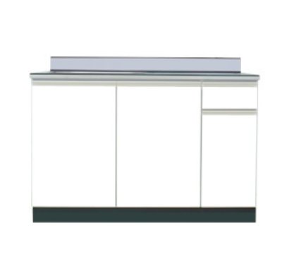 画像1: VA1200R/L　ブロックキッチン　VAシリーズ　奥行46cm　1200×460×800/90mm　 (1)
