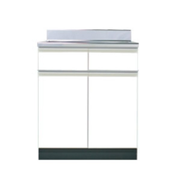 画像1: VA600T　ブロックキッチン　調理台　奥行46cm　600×460×800/90mm　 (1)