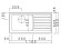 画像2: VE1100R/L　ブロックキッチン　VE　奥行55cm　1100×550×800/90mm　大ゴミ付 (2)