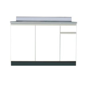 画像1: VE1100R/L　ブロックキッチン　VE　奥行55cm　1100×550×800/90mm　大ゴミ付 (1)