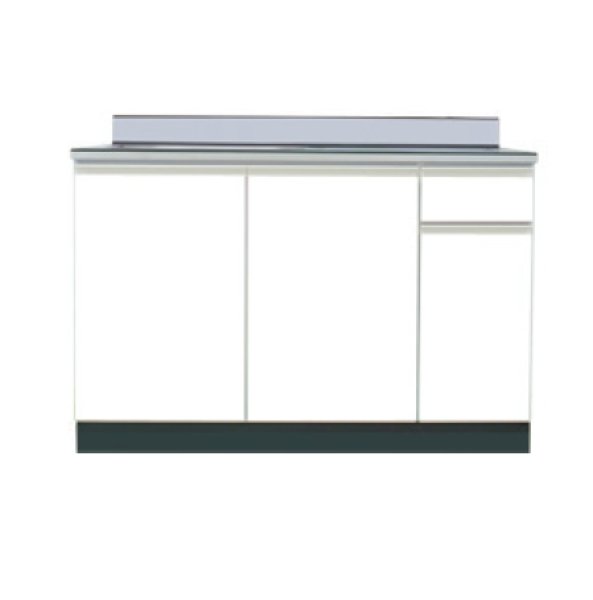 画像1: VE1100R/L　ブロックキッチン　VE　奥行55cm　1100×550×800/90mm　大ゴミ付 (1)