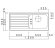画像2: VE1200R/L　ブロックキッチン　VE　奥行55cm　1200×550×800/90mm　大ゴミ付 (2)