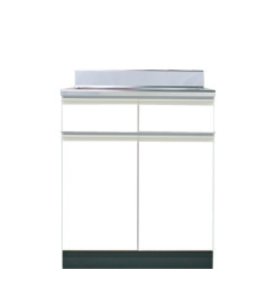 画像1: VE600T　ブロックキッチン　調理台　奥行55cm　600×550×800/90mm　 (1)