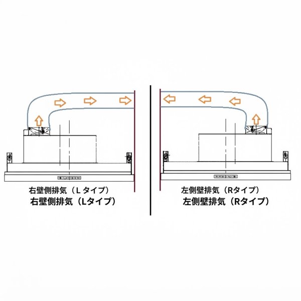 画像2: タカラスタンダード レンジフード VRAM-904ADL/R(V) 間口90cm シルバー シロッコファン (2)