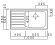 画像2: BN1000R/L　ブロックキッチン　Bシリーズ　奥行55cm　ホワイト　1000×550×800/90mm　 (2)