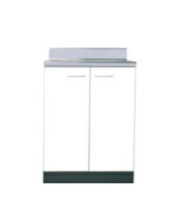画像1: BN600N　ブロックキッチン　Bシリーズ　奥行55cm　ホワイト　600×550×800/90mm　 (1)