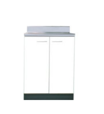 画像1: BN600N　ブロックキッチン　Bシリーズ　奥行55cm　ホワイト　600×550×800/90mm　 (1)