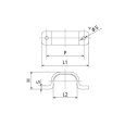 画像2: SDL10-7P / 13P オンダ製作所 ダ円サドル (配管固定金具) 【適合確認可】 (2)