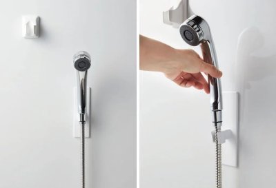 画像5: 3806　山崎実業 マグネットバスルームシャワーフック タワー tower (5)