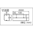 画像2: MD-751-W 因幡電工 スリムダクトMD 室内用配管化粧カバー ホワイト (2)