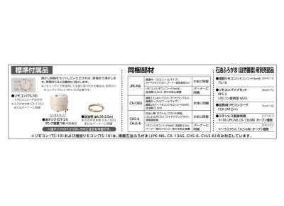 画像3: 長府 薪焚き兼用 風呂釜 CH2S-6　コンパクトタイプ (3)