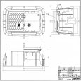 画像2: 泉佐野型量水器ボックス フタのみ DRCPD20LC 鋳鉄製 W357×D215 | ダイモン (2)