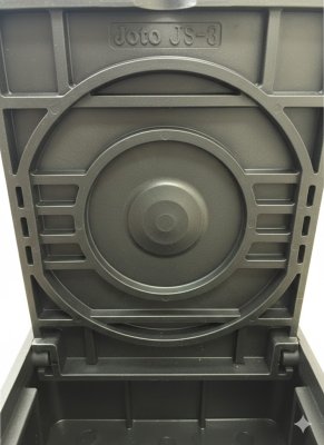 画像2: 城東テクノ JOTO 散水栓ボックス JS-3 フタのみ ブラック | ホースを通したまま蓋が閉まる 樹脂製 (2)