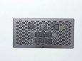 画像1: 量水器ボックス 蓋のみ KMH-BOX 25F 別府市マーク入 25mm 421×204mm 黒 ABS蓋 | 栗本商事 (1)