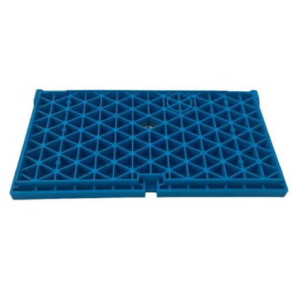 画像2: 日ノ出　メーターボックスNCP-25の蓋　440ｘ230 フレッシュブルー (2)