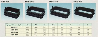 画像2: MBS-25S【前澤化成工業】調整枠 (2)