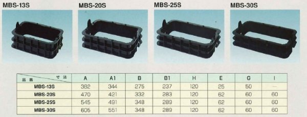画像2: MBS-25S【前澤化成工業】調整枠 (2)