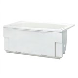 JHK105GH2 FRP浴槽 1050×720×545mm 1方全エプロン ホールインワン用