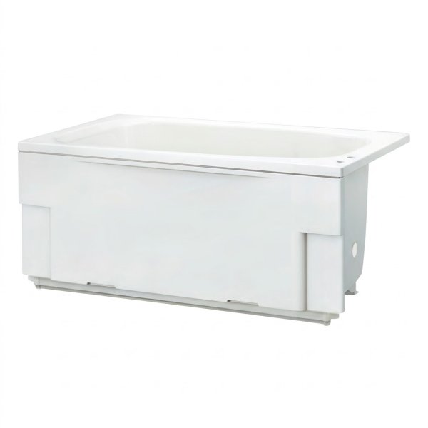 画像1: JHK130 FRP浴槽 1300×750×545mm 1方全エプロン スマートホワイト | JFE建材 (1)