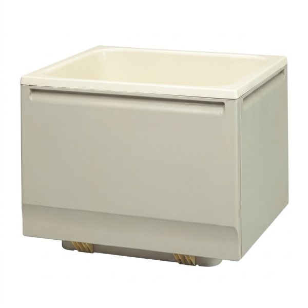 画像1: JHK90 FRP浴槽 900×700×640mm 2方全エプロン固定タイプ ホールインワン用 オフホワイト | JFE建材 (1)