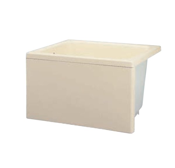 画像1: KFP120  FRP浴槽　1195×720×575mm　ホワイト  1方全エプロン着脱式（左右変更可能）　【JFE】 (1)