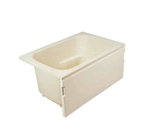 画像1: KFP110T  FRP浴槽　1095×715×600mm　ホワイト  （底面エンボス）【JFE】 (1)