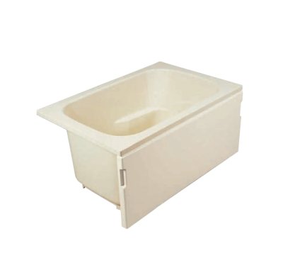 画像1: KFP110T  FRP浴槽　1095×781×600mm　ホワイト  （底面エンボス）【JFE】 (1)