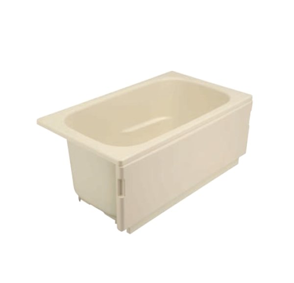 画像1: KFP120T  FRP浴槽　1195×690×540mm　ホワイト  （底面エンボス）【JFE】 (1)