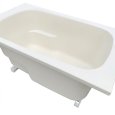 画像2: PB-1212VWAL/L11 LIXIL ホールインワン専用浴槽 1200サイズ 和洋折衷 左排水 アイボリー (2)