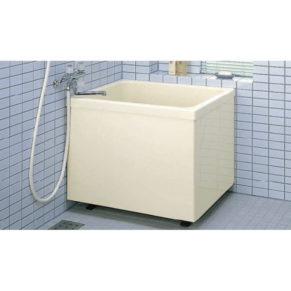 画像2: PB-802BL/L11 LIXIL FRP浴槽 ポリエック 800サイズ 2方全エプロン 左排水 (2)