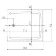 画像3: PB-802BL/L11 LIXIL FRP浴槽 ポリエック 800サイズ 2方全エプロン 左排水 (3)