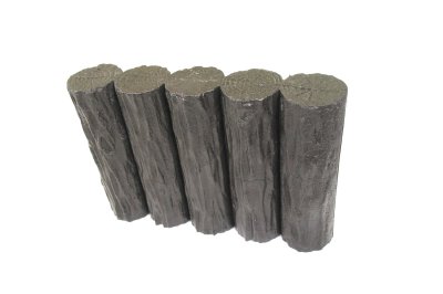 画像5: プラ擬木 五連段差擬木 (5)