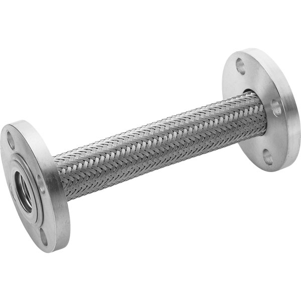 画像1: テクノフレックス F118 40A×500L 非溶接型防振継手 JIS10KF/SS400 接液部SUS304 (1)